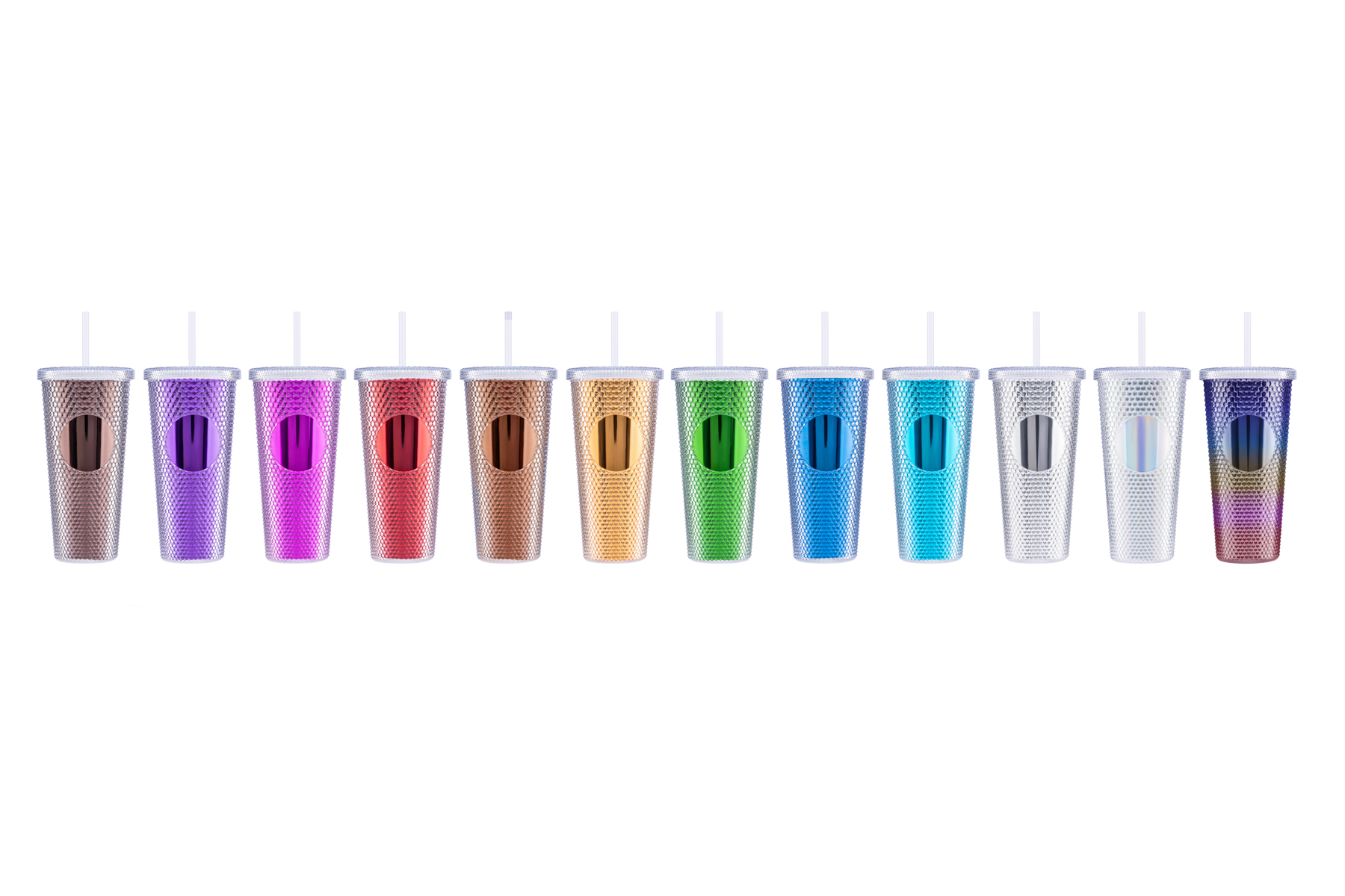 24 oz Bux Metallic Tumbler 8