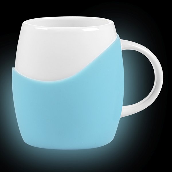 14 oz Rotunda with Glow Band Mug 2