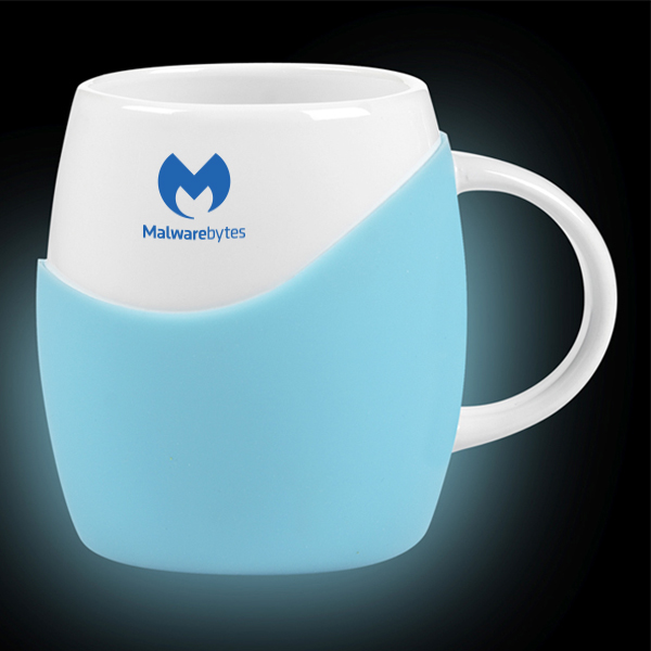 14 oz Rotunda with Glow Band Mug 12