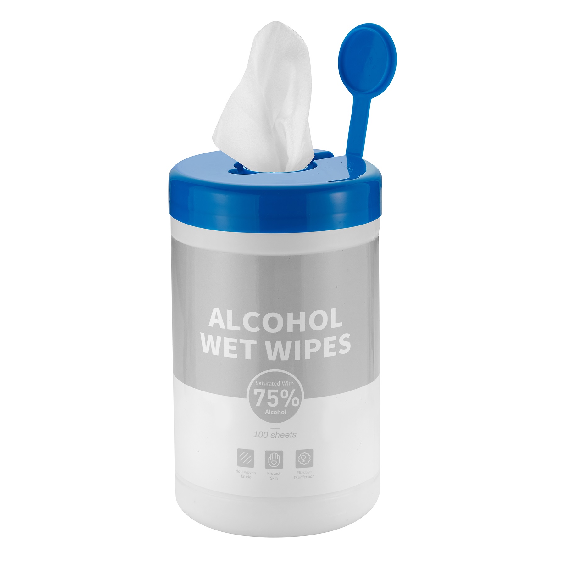 Alcohol Wet Wipes 100 pack Canister